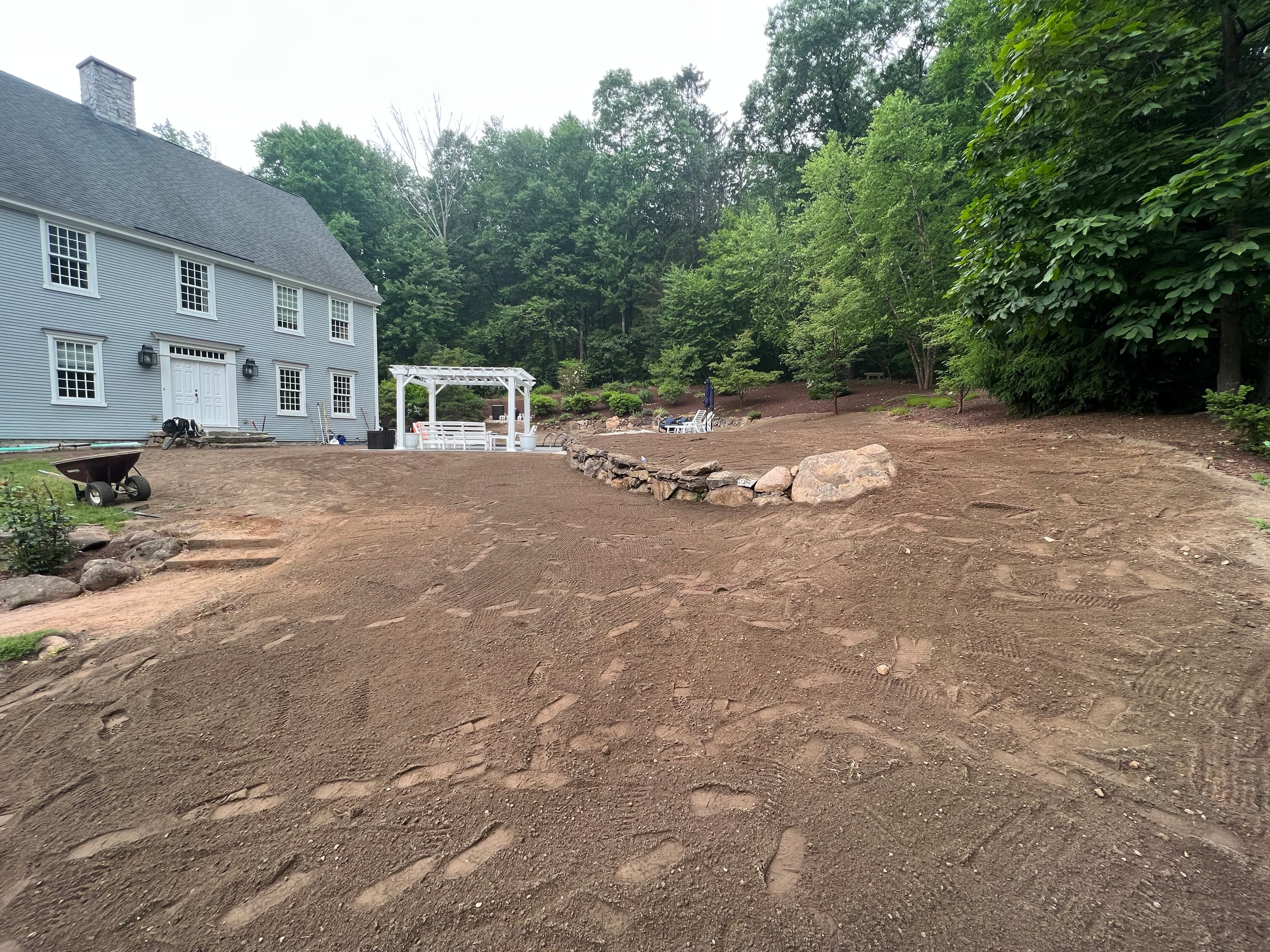 Landscaping project photo